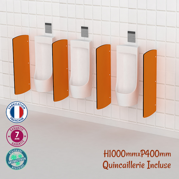 Separation-Urinoir-Adulte-H1000mm-Orange Separation-Urinoir-Adulte-H1000mm-Orange